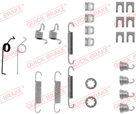 Accessory Kit, brake shoes